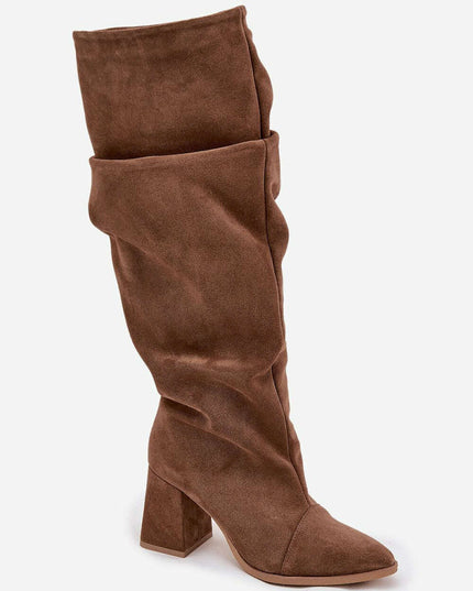 Heel boots model 219401