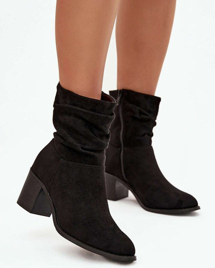 Heel boots model 219396