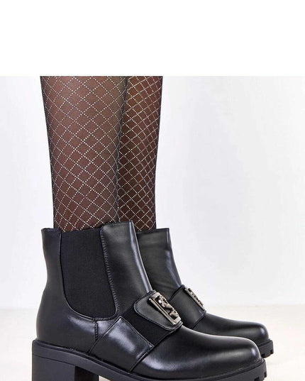 Heel boots model 219409