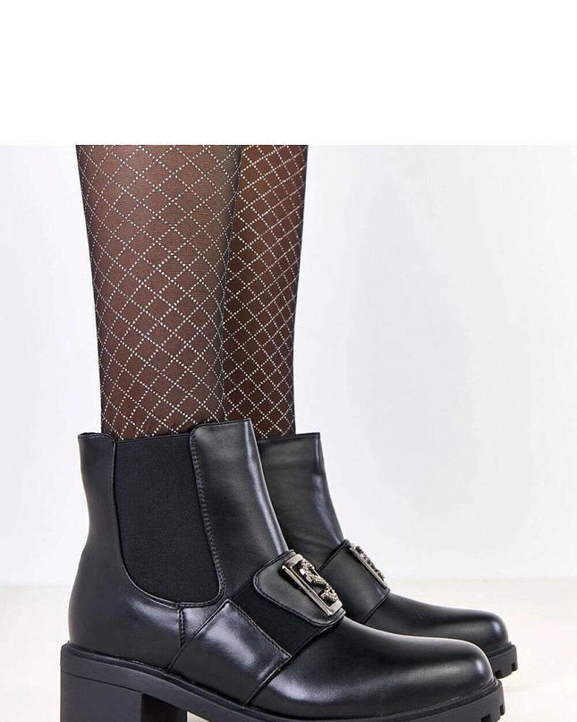 Heel boots model 219409