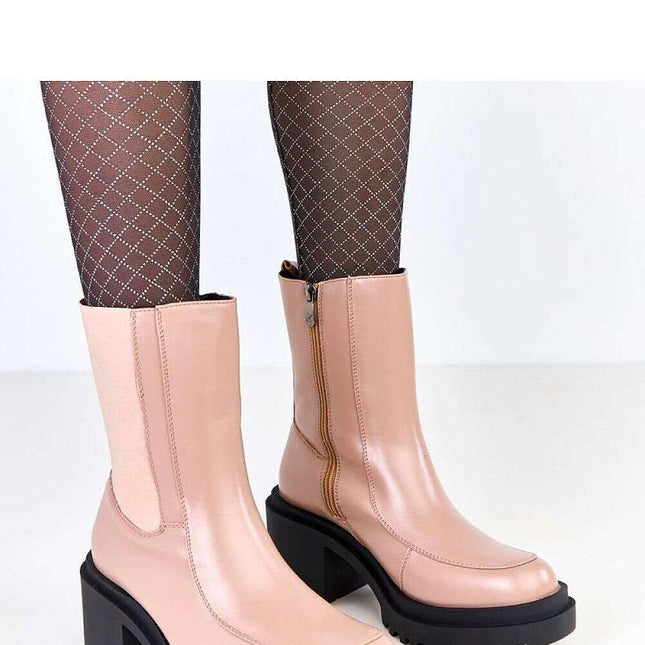 Heel boots model 219414