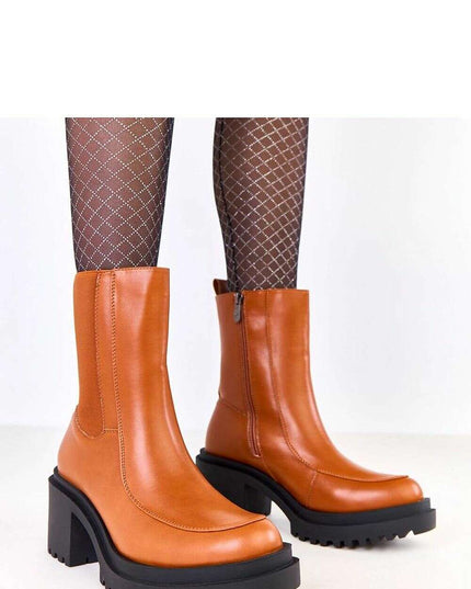 Heel boots model 219416