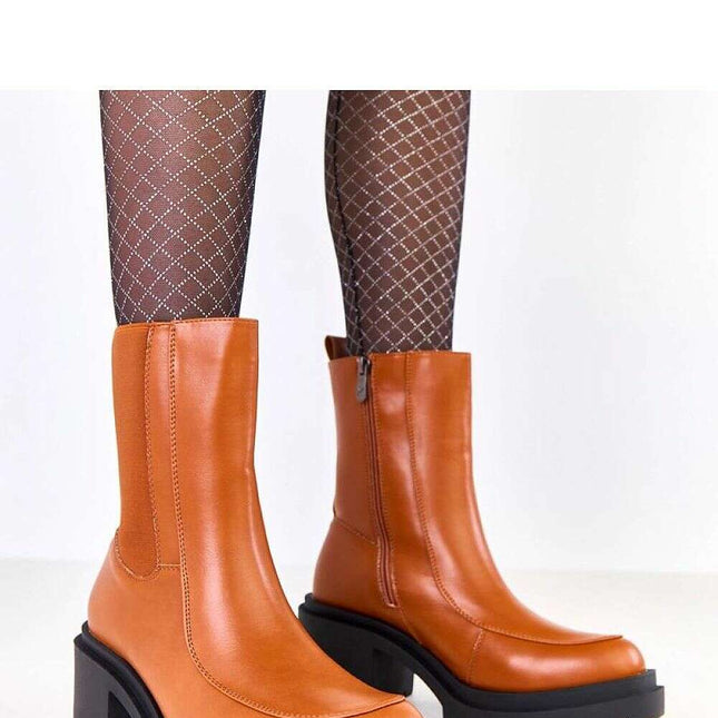 Heel boots model 219416