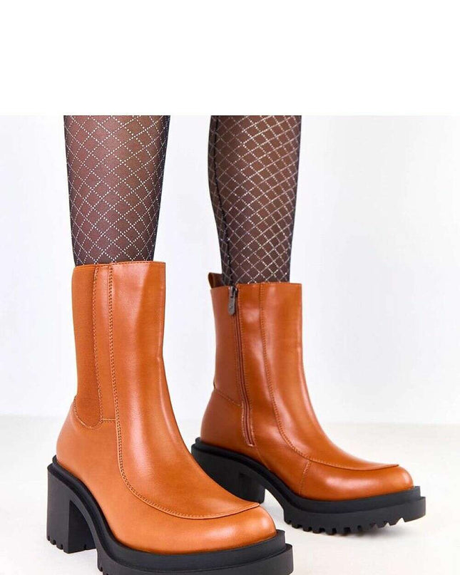 Heel boots model 219416