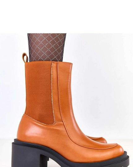 Heel boots model 219416