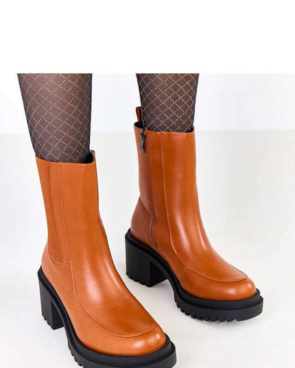 Heel boots model 219416