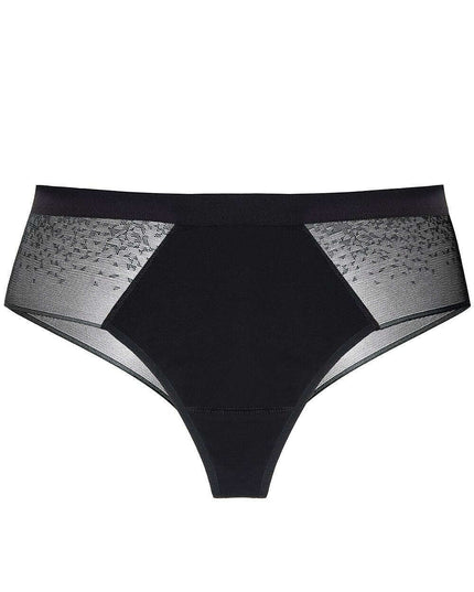 Three-Pack Cotton String Panties – Lace Back, OEKO-TEX Gusset, No Show