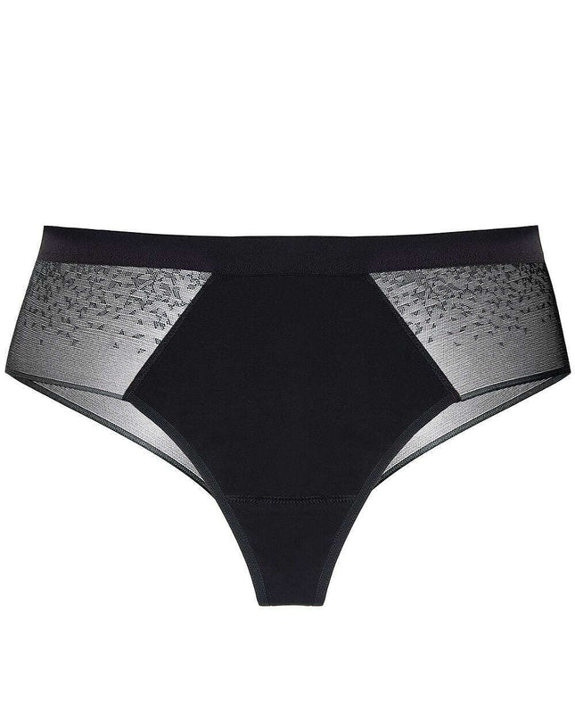 Three-Pack Cotton String Panties – Lace Back, OEKO-TEX Gusset, No Show