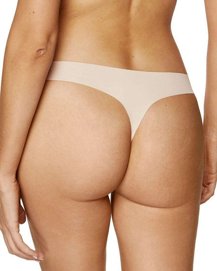 Seamless Thong Underwear 3-Pack – Cotton Gusset, Invisible Fit