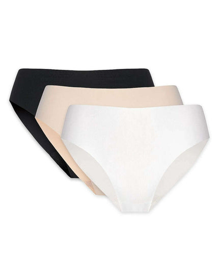 Seamless Panties 3-Pack – Cotton Gusset & Invisible Comfort