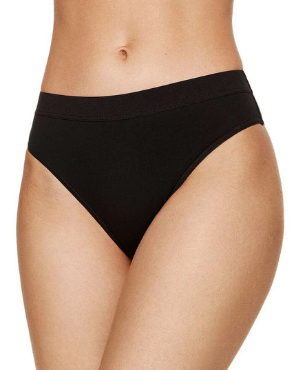Three-Pack Cotton Thongs – Deep Cut Leg & Wide Waistband Comfort
