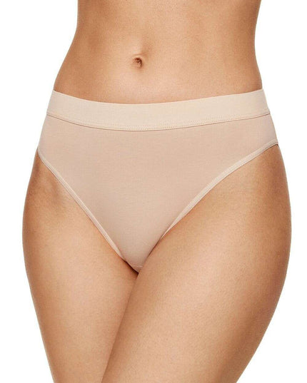 Three-Pack Cotton Thongs – Deep Cut Leg & Wide Waistband Comfort