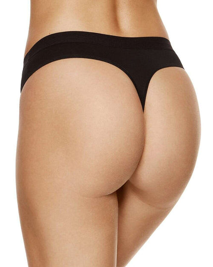 Three-Pack Cotton Thongs – OEKO-TEX Certified, Wide Waistband, Made in Poland