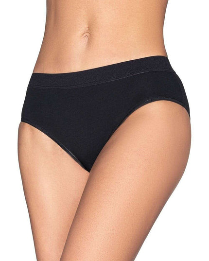 Women’s Cotton Thong Set – 3 Pack (Beige, Black, White)