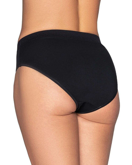 Women’s Cotton Thong Set – 3 Pack (Beige, Black, White)