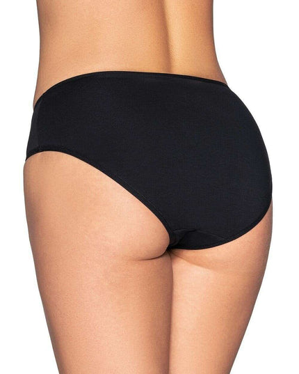 Three-Pack Cotton Gusset Thongs – Everyday Comfort in Beige, Black & White
