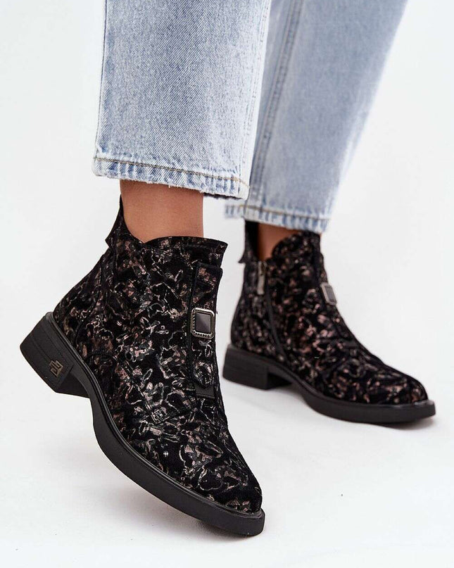 Heel boots model 219566