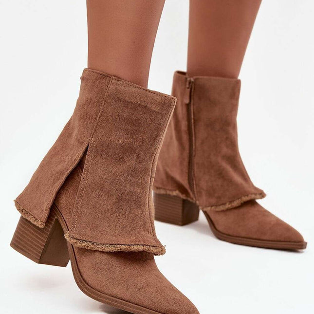 Heel boots model 219570