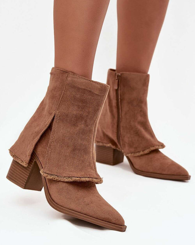 Heel boots model 219570