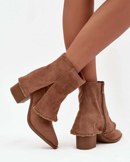 Heel boots model 219570