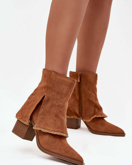 Heel boots model 219570