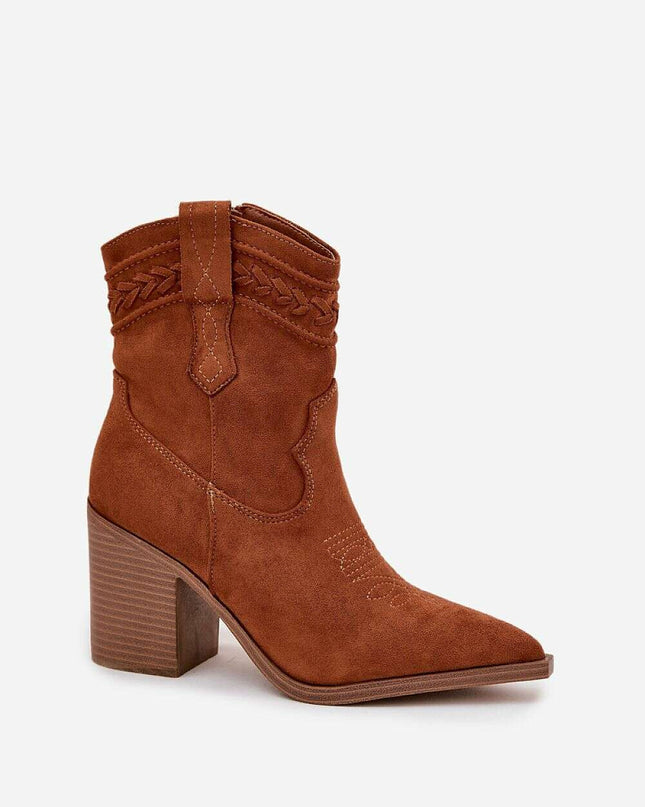 Heel boots model 219574