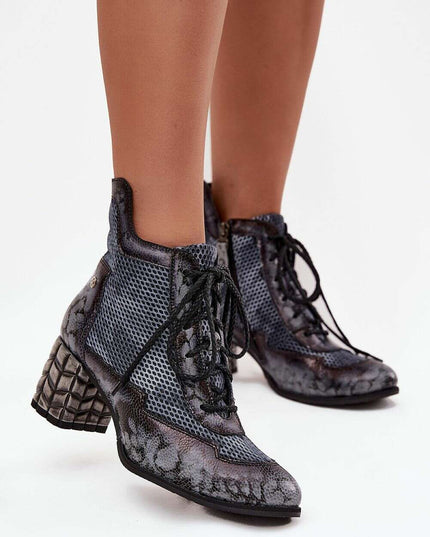 Heel boots model 219582