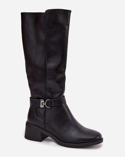 Heel boots model 219584