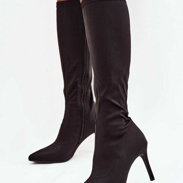 Heel boots model 219585