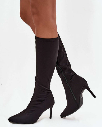 Heel boots model 219585