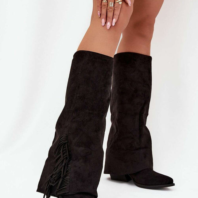 Heel boots model 219589