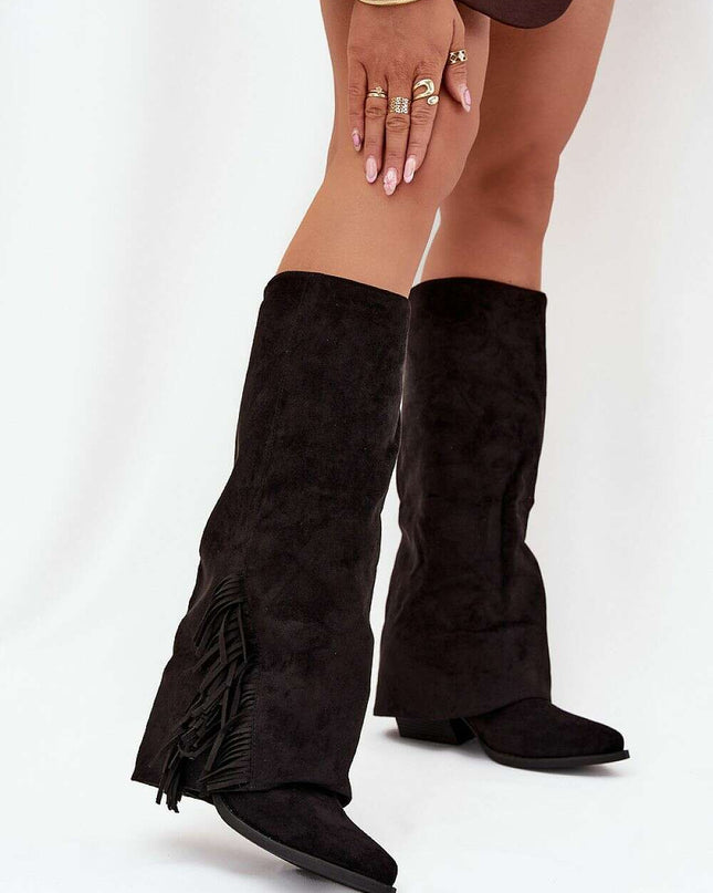 Heel boots model 219589