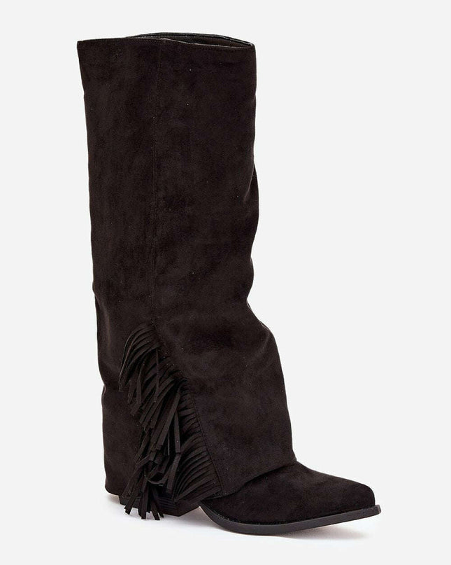 Heel boots model 219589