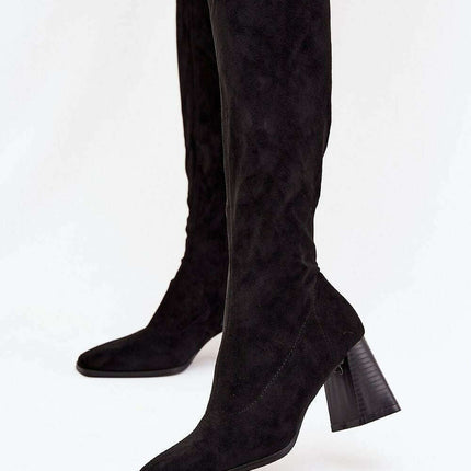 Heel boots model 219590