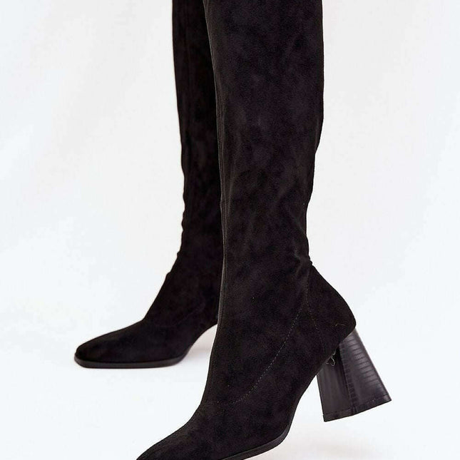 Heel boots model 219590