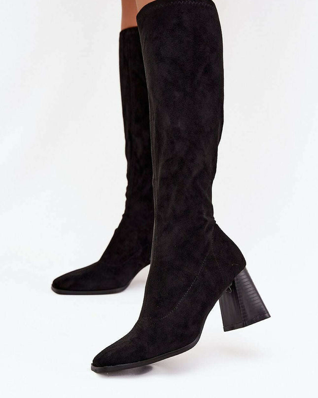 Heel boots model 219590