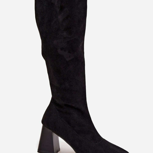 Heel boots model 219590