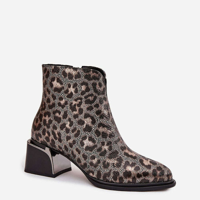 Heel boots model 219591