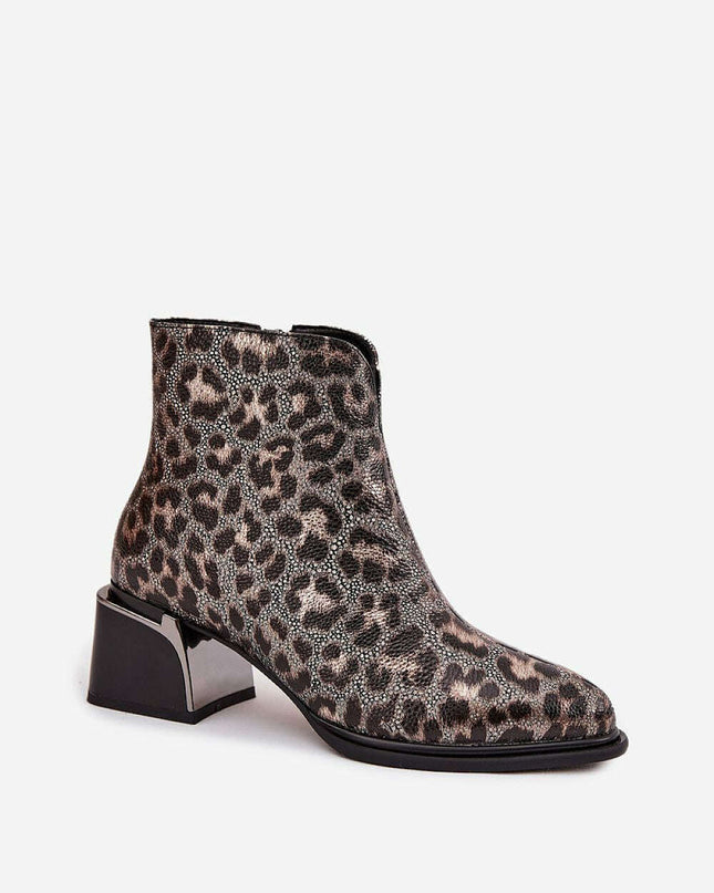 Heel boots model 219591