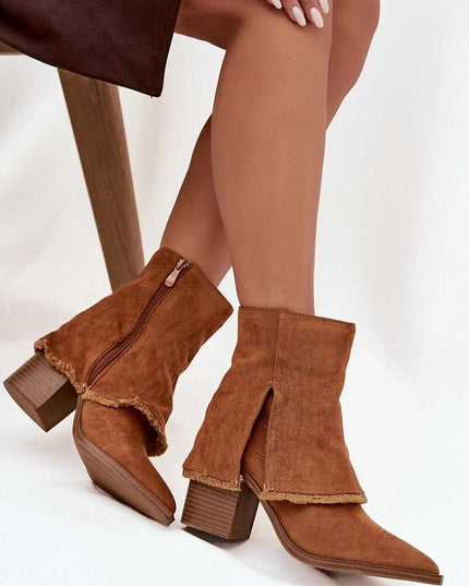 Heel boots model 219570