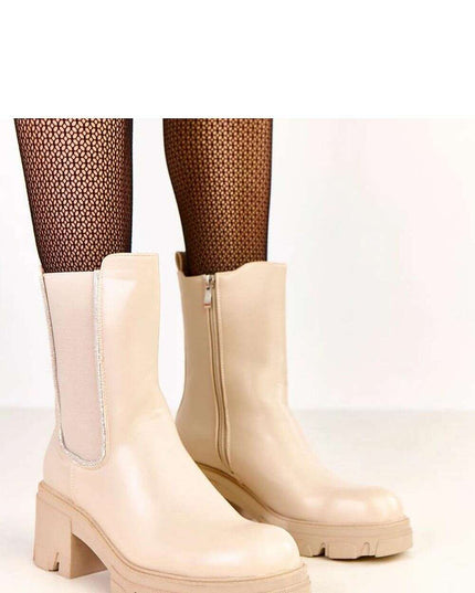 Heel boots model 219632