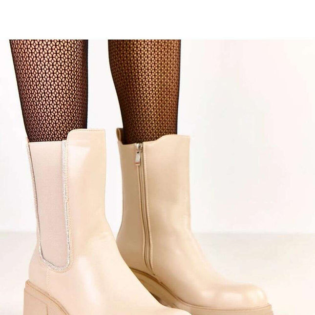 Heel boots model 219632