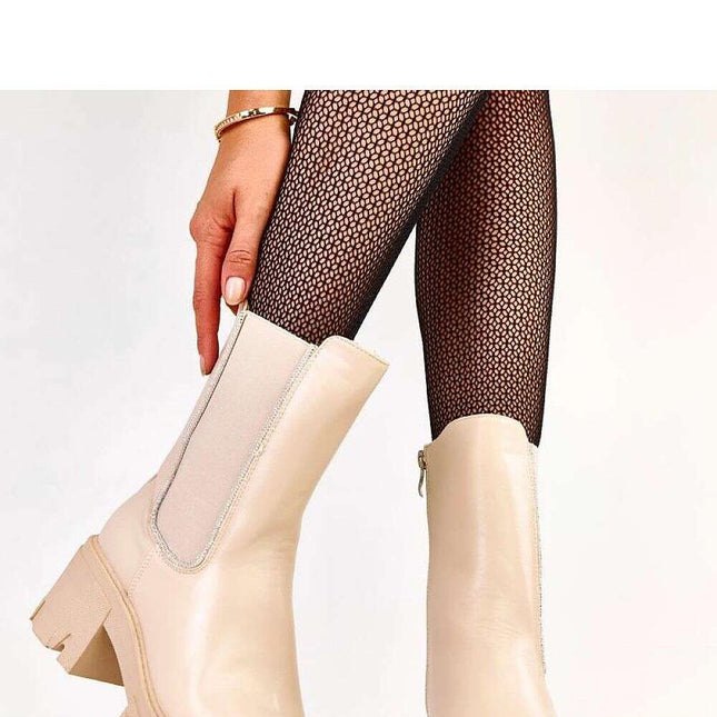 Heel boots model 219632