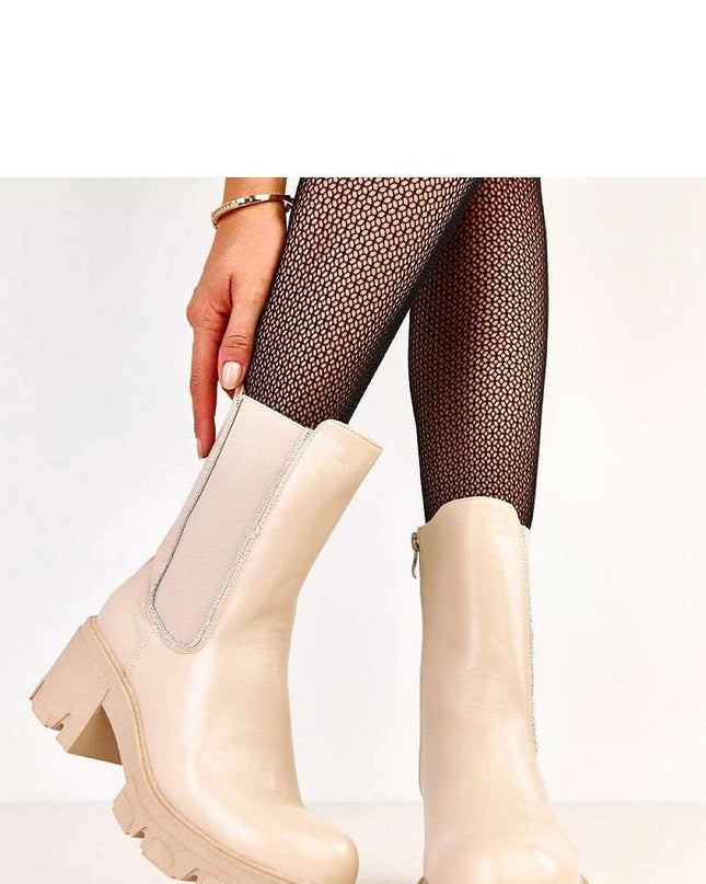 Heel boots model 219632