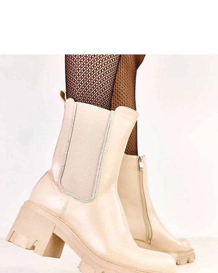 Heel boots model 219632