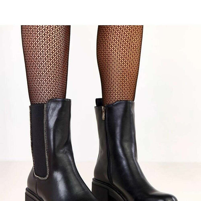 Heel boots model 219633