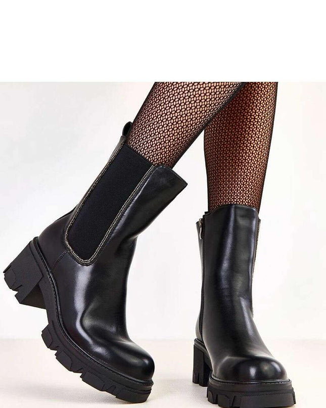 Heel boots model 219633