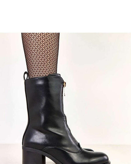 Heel boots model 219635