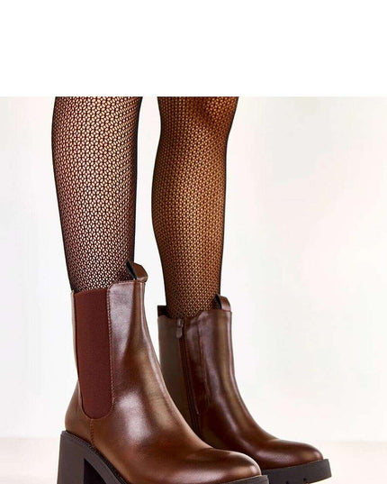 Heel boots model 219640