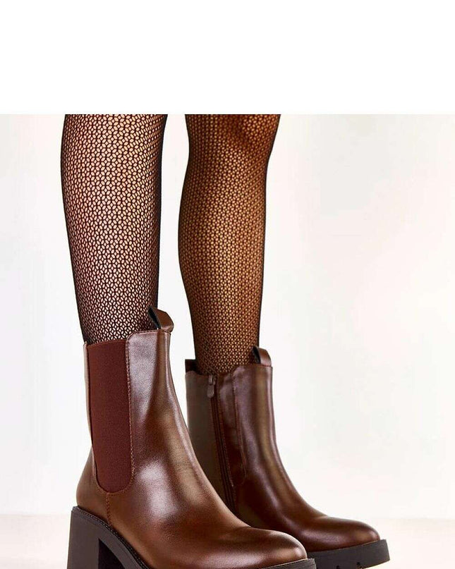 Heel boots model 219640